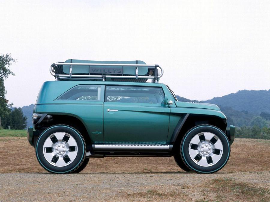  Jeep Willys 2 Concept 2001 года  (фото 9 из 19)